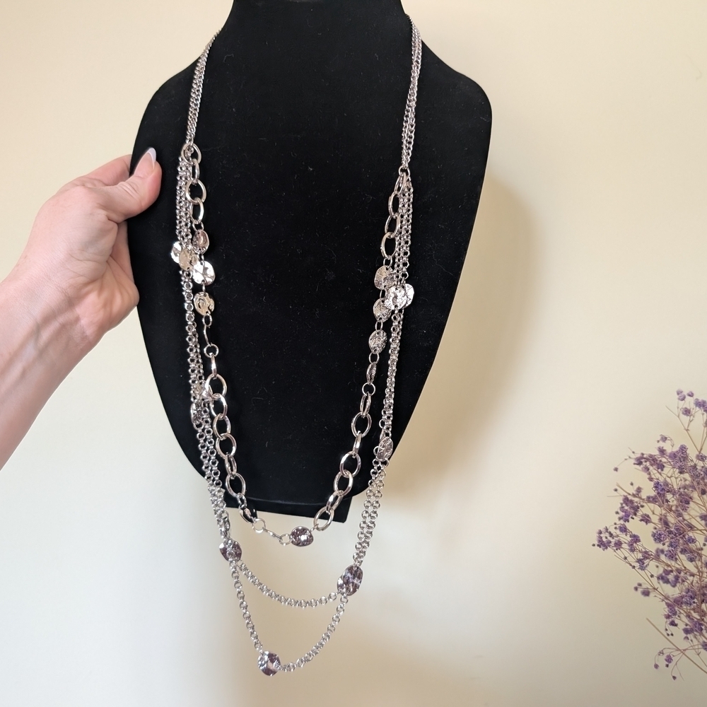 Elegant Silver Chain Necklace